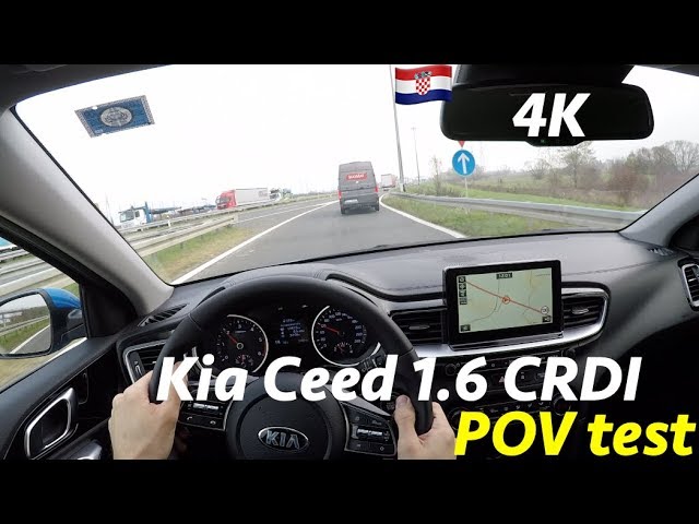 Kia Ceed SW 2019 pov Test Drive. Сид тест