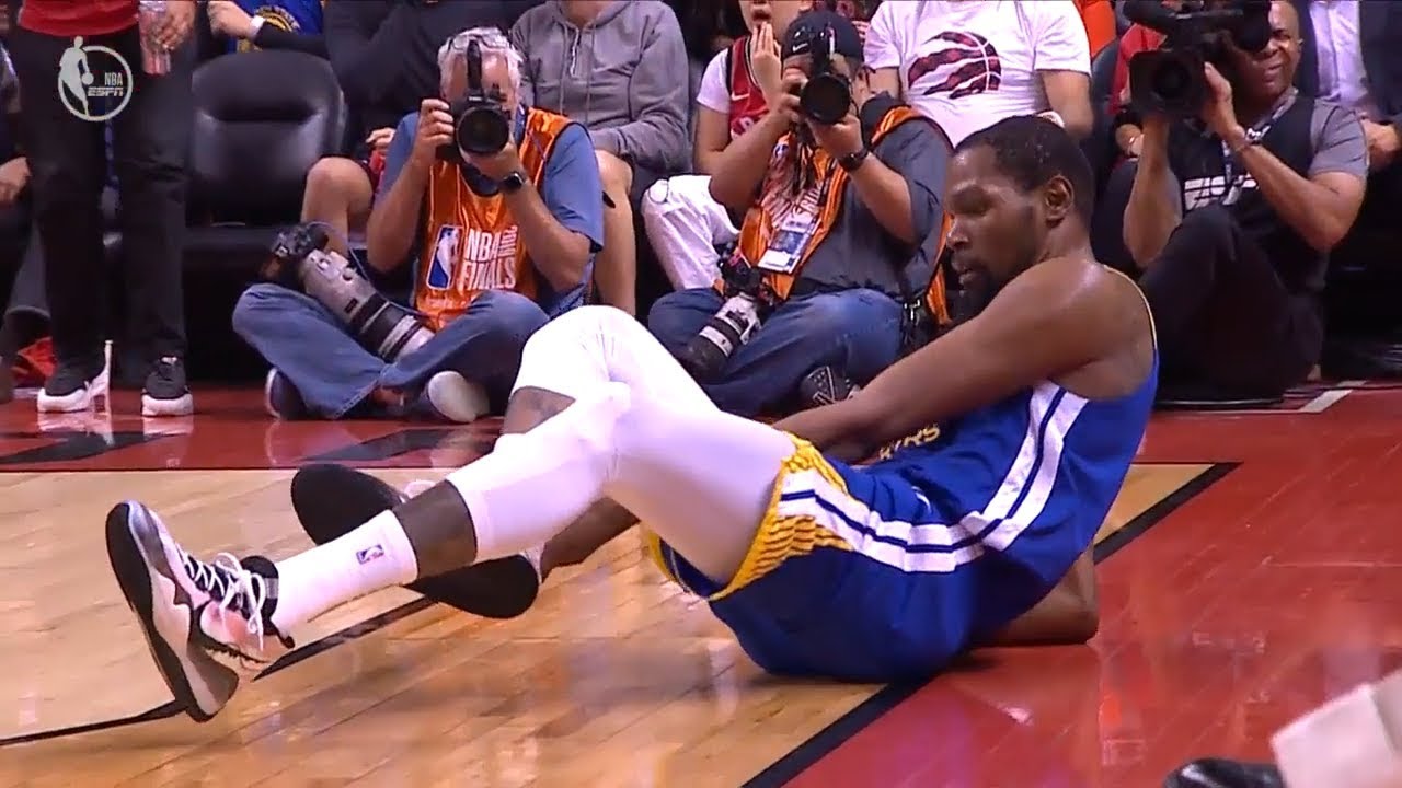 NBA Finals: Warriors lose Kevin Durant to Achilles injury, hang on