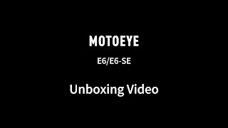 MOTOEYE HUD E6 Unboxing Video