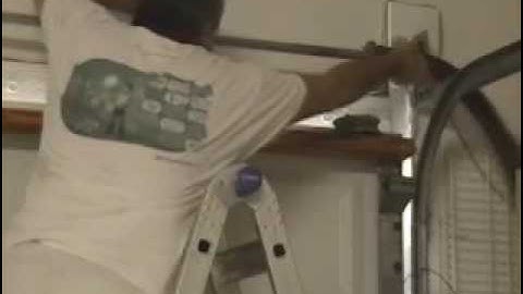 DIYClinic - Garage Door Torsion Spring Replacement (Part 2)