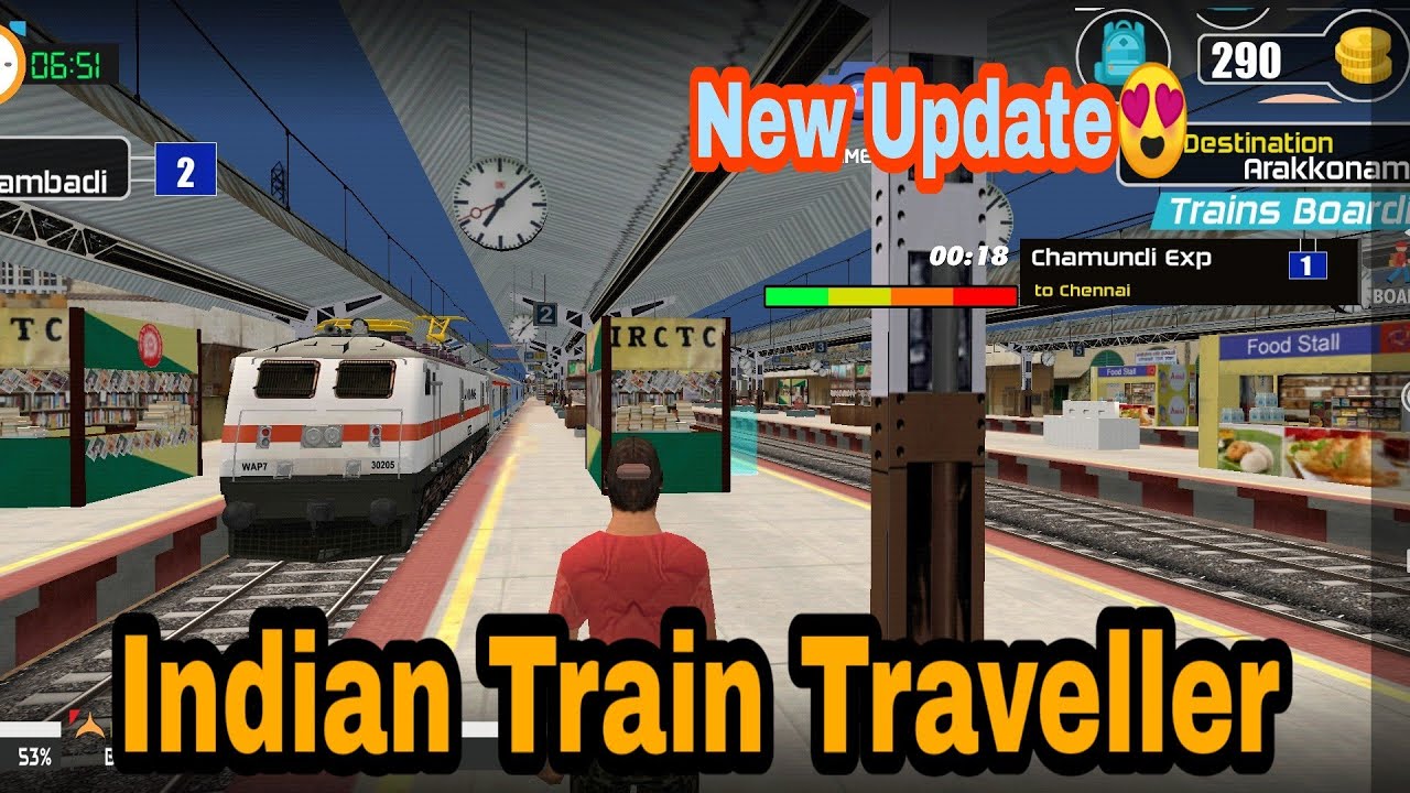 indian train traveller game download