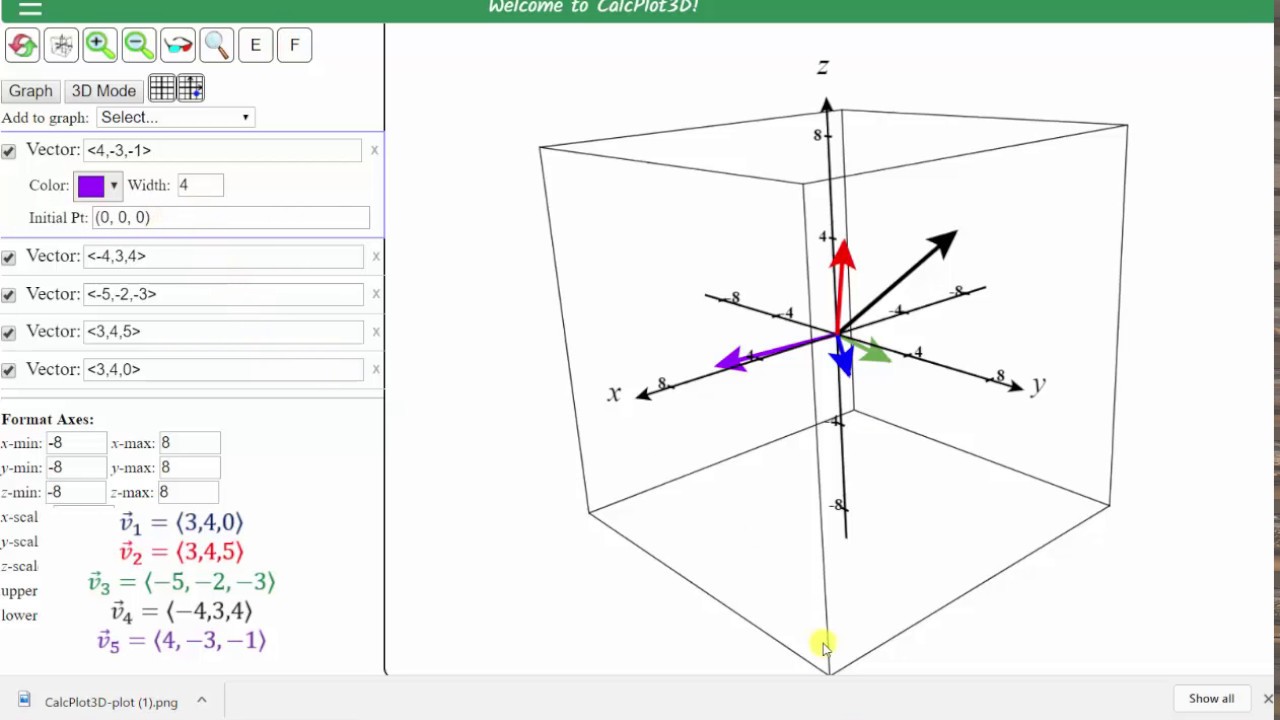 3d Chart Plotter