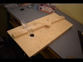 Very simple homemade router table for small projects