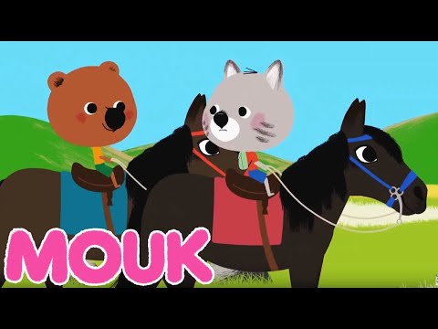 Mouk - Wild Horses | Cartoon for kids