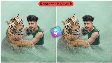 Khatarnak nawab Tiger photo editing | khatarnak nawab editing | khatarnak nawab | khatarnak creation