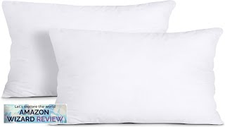 Utopia Bedding Throw Pillows Insert (Pack of 2 White) 18 x Review