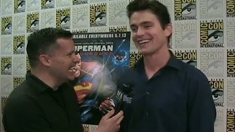 Superman Unbound Interviews with Matt Bomer, Molly C. Quinn at Wondercon 2013