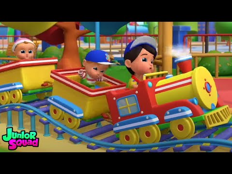 Tren şarkısı Çocuklar için eğlenceli araç videosu ve kafiye