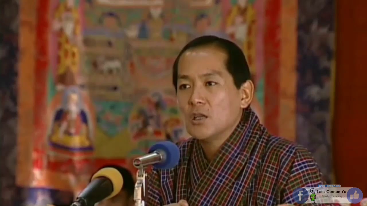king speech bhutan