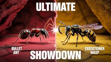 The DEADLIEST Insect: Bullet Ant vs. Executioner Wasp