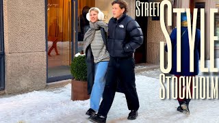 -13°C in Stockholm 🥶| What Are People Wearing | Cold Winter Street Style | Fashion Trends 2023/2024