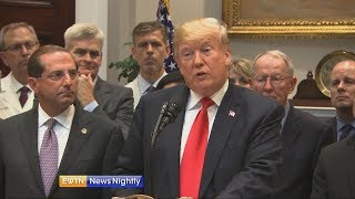 President Trump Signs Bill to Cut Costs on Prescription Drugs - ENN 2018-10-10