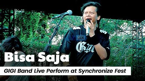 BISA SAJA - GIGI BAND | NOSTALGIA ANAK 90AN DI SYNCHRONIZE FEST 2024 🔥