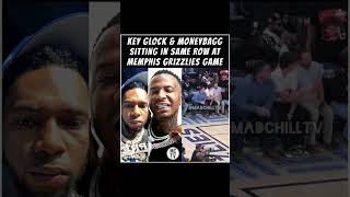 #KEYGLOCK AND #MONEYBAGGYO SITTING IN THE SAME ROW AT MEMPHIS GRIZZLIES GAME ‼️👀