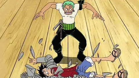 Nami Breaks Luffy's Armor ! - Zoro Is Shook - One Piece - Funny Moment