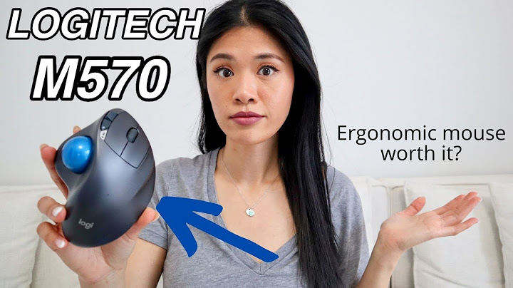 Logitech wireless trackball m570 ป ม ข าง