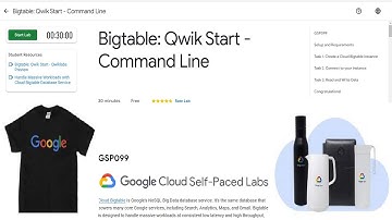 Bigtable: Qwik Start - Command Line | GSP099 | learn to earn challenge | Quicklabs 2022