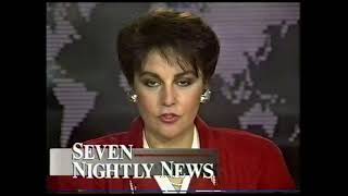 Seven Nightly News - Update 1 August 1989