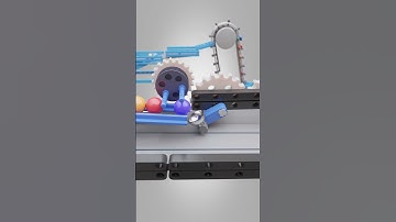 Awesome marble run Machine #marblerun #blender