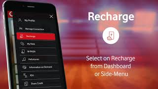 My Vodafone App - Recharge screenshot 3