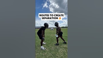 Routes To Create Seperation🔥🏈😮‍💨 #fyp #shortvideo #football
