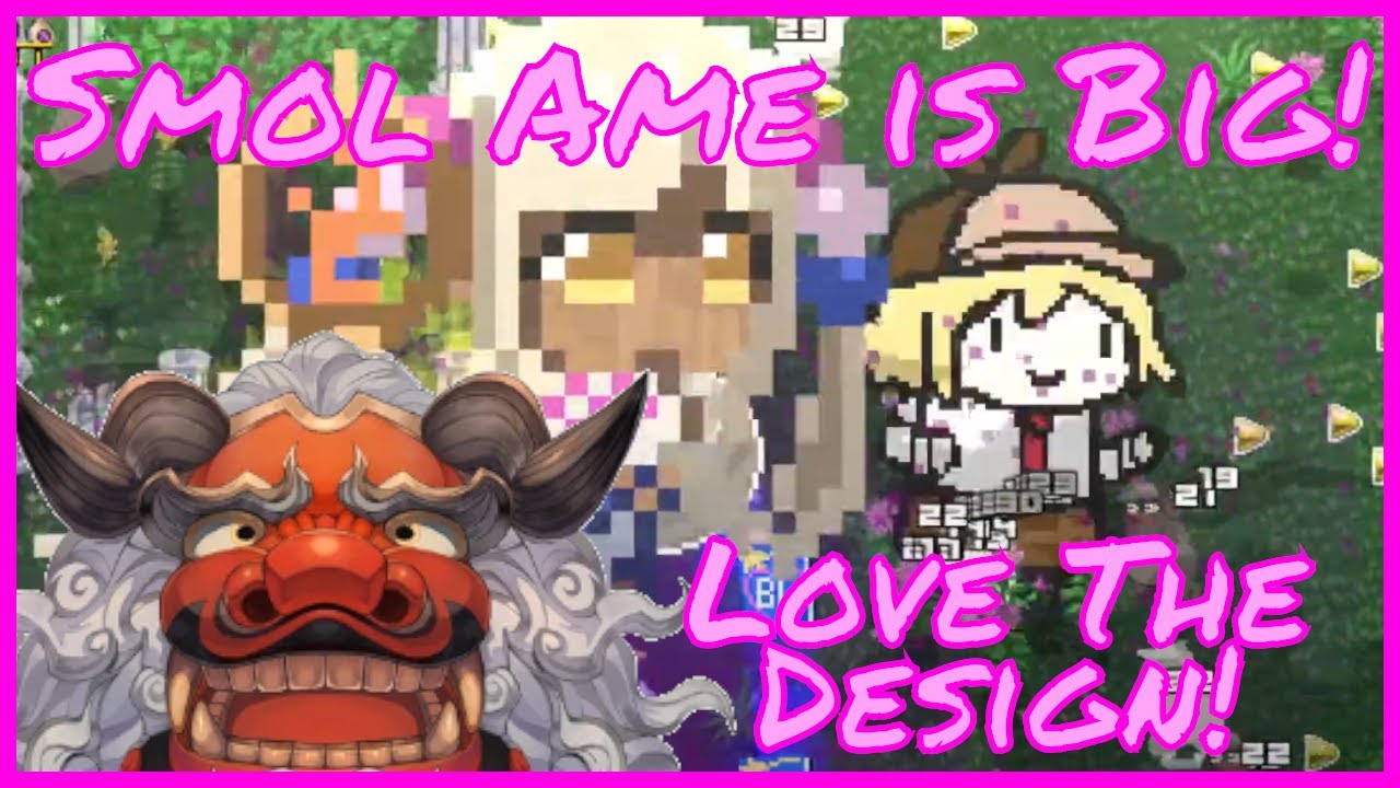 Aruran meets Smol Ame in HoloCure [Holostars]