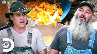 Jerry And Mike Uncover A Horrifying Secret In Their Liquor | Moonshiners