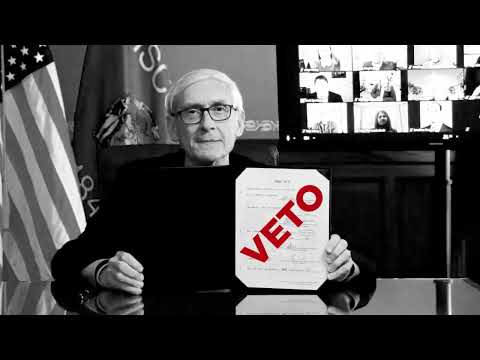 Evers vetoes parents' rights