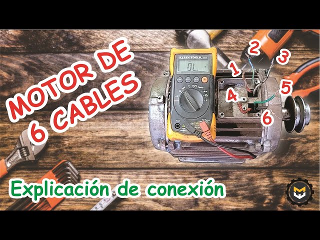 Como conectar un motor eléctrico monofásico 220V a la red eléctrica