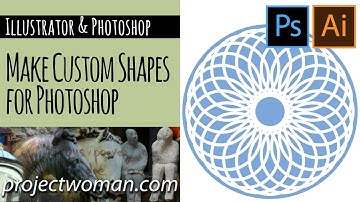 Illustrator - Make Custom Shapes for Photoshop