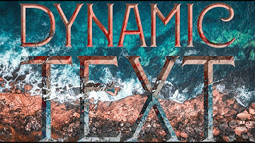 How to Use Dynamic Text in Photoshop (New 2025 Feature!)