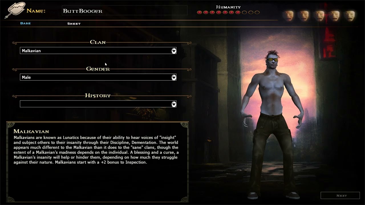 Vampire The Masquerade: Bloodlines - Part 1 - Plus Patch Malkavian Playthrough - Just Like Pringles