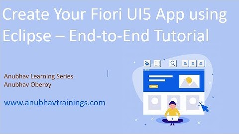 Fiori Tutorial | Setup Eclipse to create Fiori App