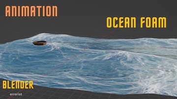 Ocean Modifier with Foam - Blender 🌊