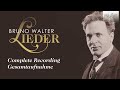 Walter: Lieder, Complete Recording