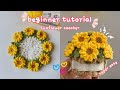 Crochet Coaster Flower Bouquet Easy Crochet Ideas For Beginners