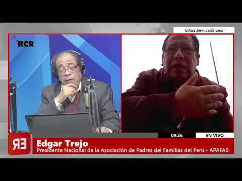 ENTREVISTA A EDGAR TREJO, PRESIDENTE NACIONAL DE LA ASOCIACIÓN DE PADRES DEL FAMILIAS DEL PERÚ