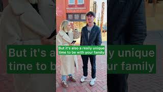 Christmas in America #streetinterview #reallifeenglish #christmas #englishconversation