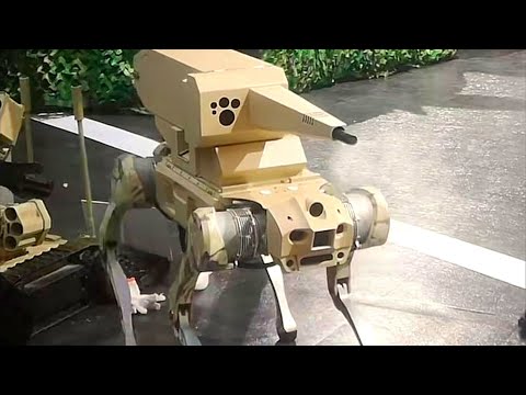 Video: Humanoide krigsroboter