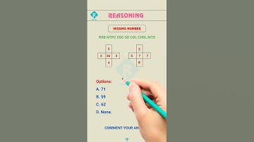 Number analogy Reasoning | SSC CGL CHSL MTS GD Ntpc | Rankers | Rankers15 #rankers#shortsviral#viral