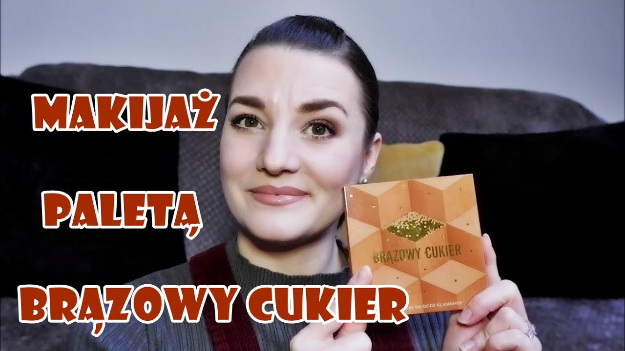 Makijaż z paletką Brązowy Cukier