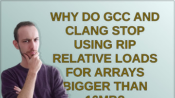 Why do GCC and Clang stop using RIP relative loads for arrays bigger than 16MB?