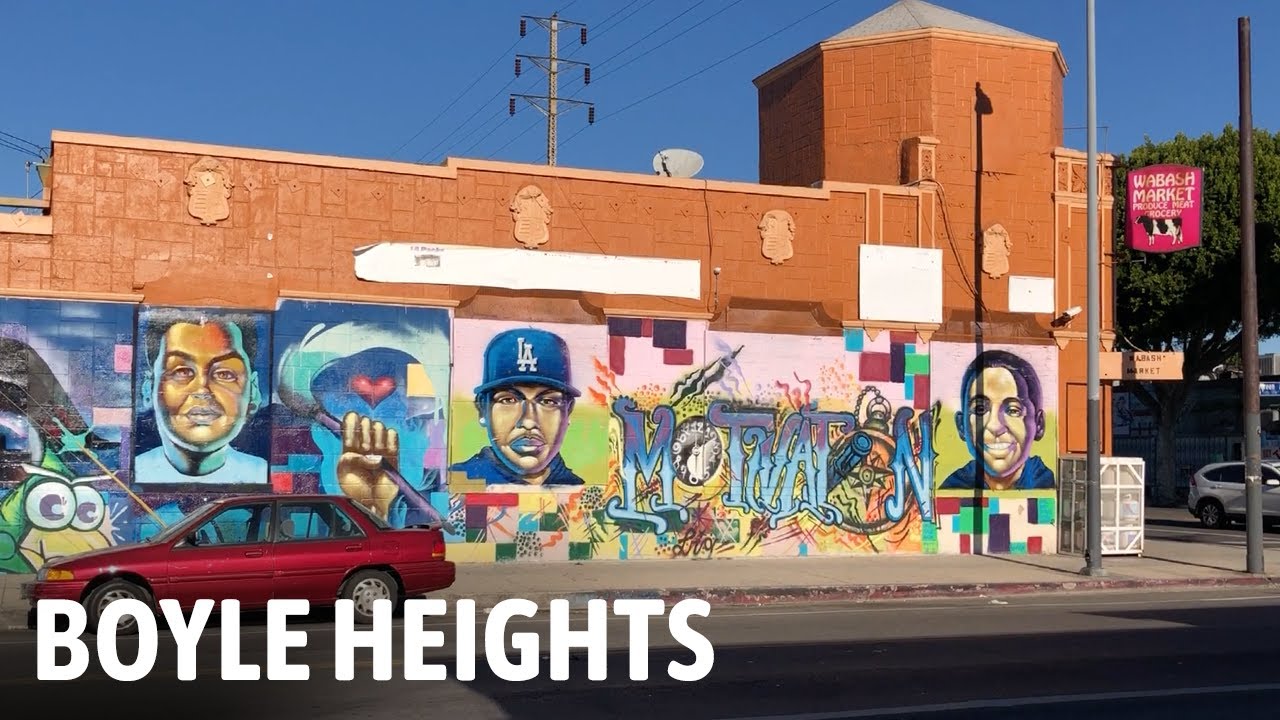 Graffiti & Murals in Boyle Heights, Los Angeles Eastside Hood YouTube