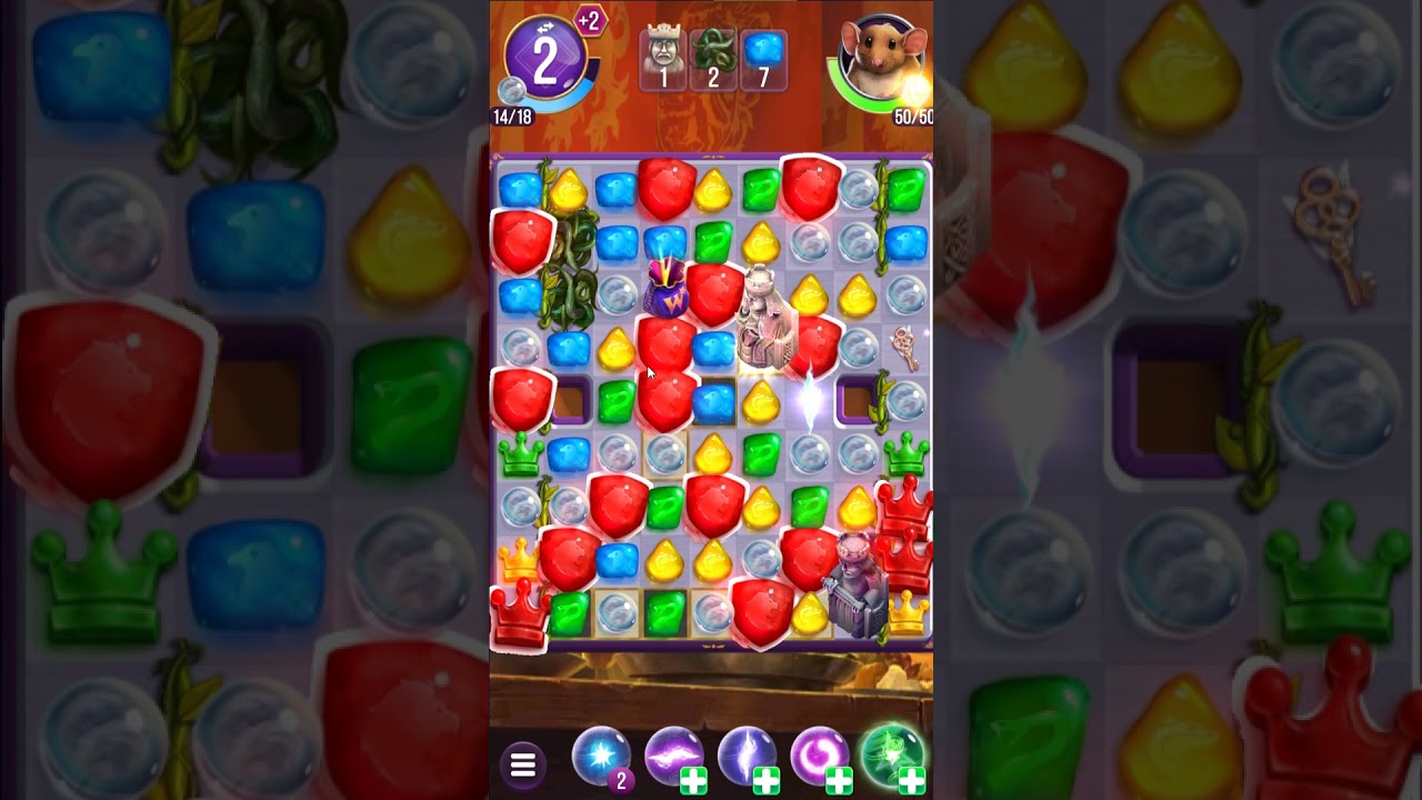 Harry Potter: Puzzles & Spells level 656 no boosters