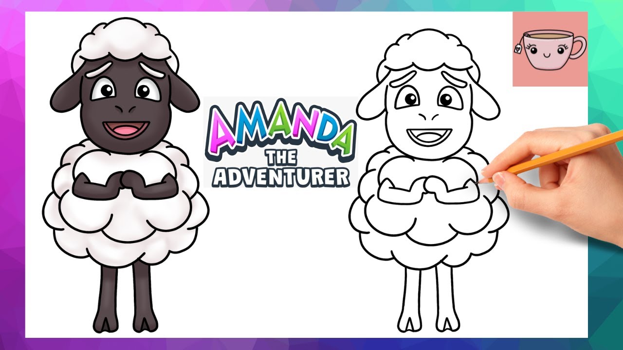Amanda The Adventrer coloring pages