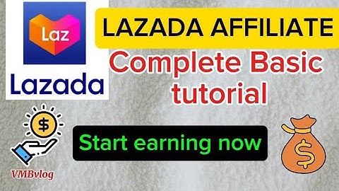 PAANO MAG AFFILIATE SA LAZADA. (complete basic tutorial)