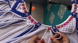 DIY Macramé Mirror Frame Tutorial | Ghar Par Mirror Sajane Ka Tarika