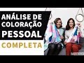 ANÁLISE DE COLORACÃO PESSOAL COMPLETA CARTELA DE CORES feat. @ALINE_QUE  CÁ CAVALCANTE CONSULTORIA