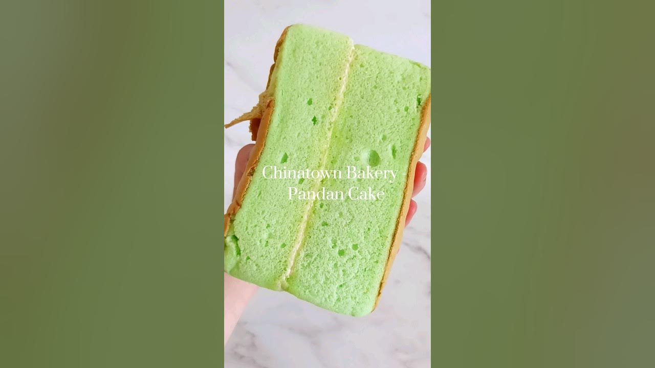 π PANDAN CAKE, FROM CHINATOWN BAKERY π π PANDAN CAKE, FROM CHINATOWN BAKERY π