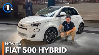 Nuova FIAT 500 HYBRID 🇮🇹 Primo contatto | Da 17.000 EURO